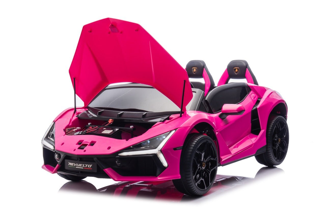 Pojazd Lamborghini Revuelto XL Różowy - www.zabawki - sensoryczne.pl