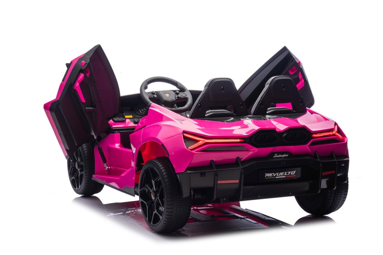 Pojazd Lamborghini Revuelto XL Różowy - www.zabawki - sensoryczne.pl