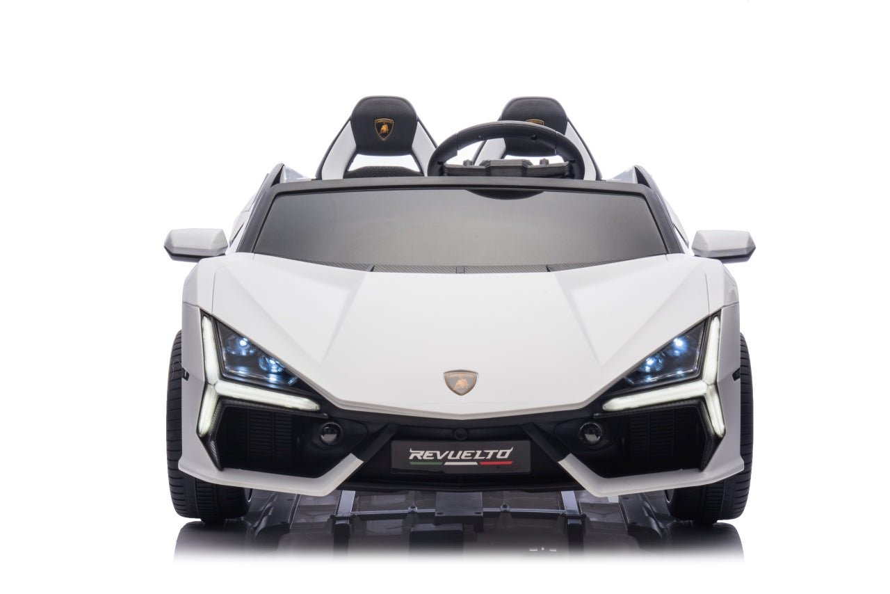 Pojazd Lamborghini Revuelto XL STRONG Biały - www.zabawki - sensoryczne.pl