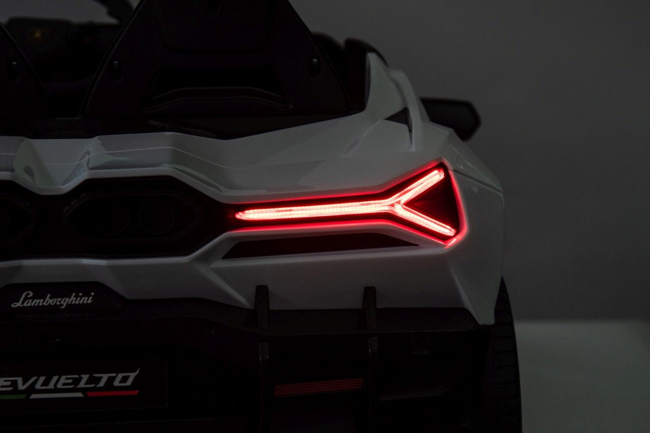 Pojazd Lamborghini Revuelto XL STRONG Biały - www.zabawki - sensoryczne.pl