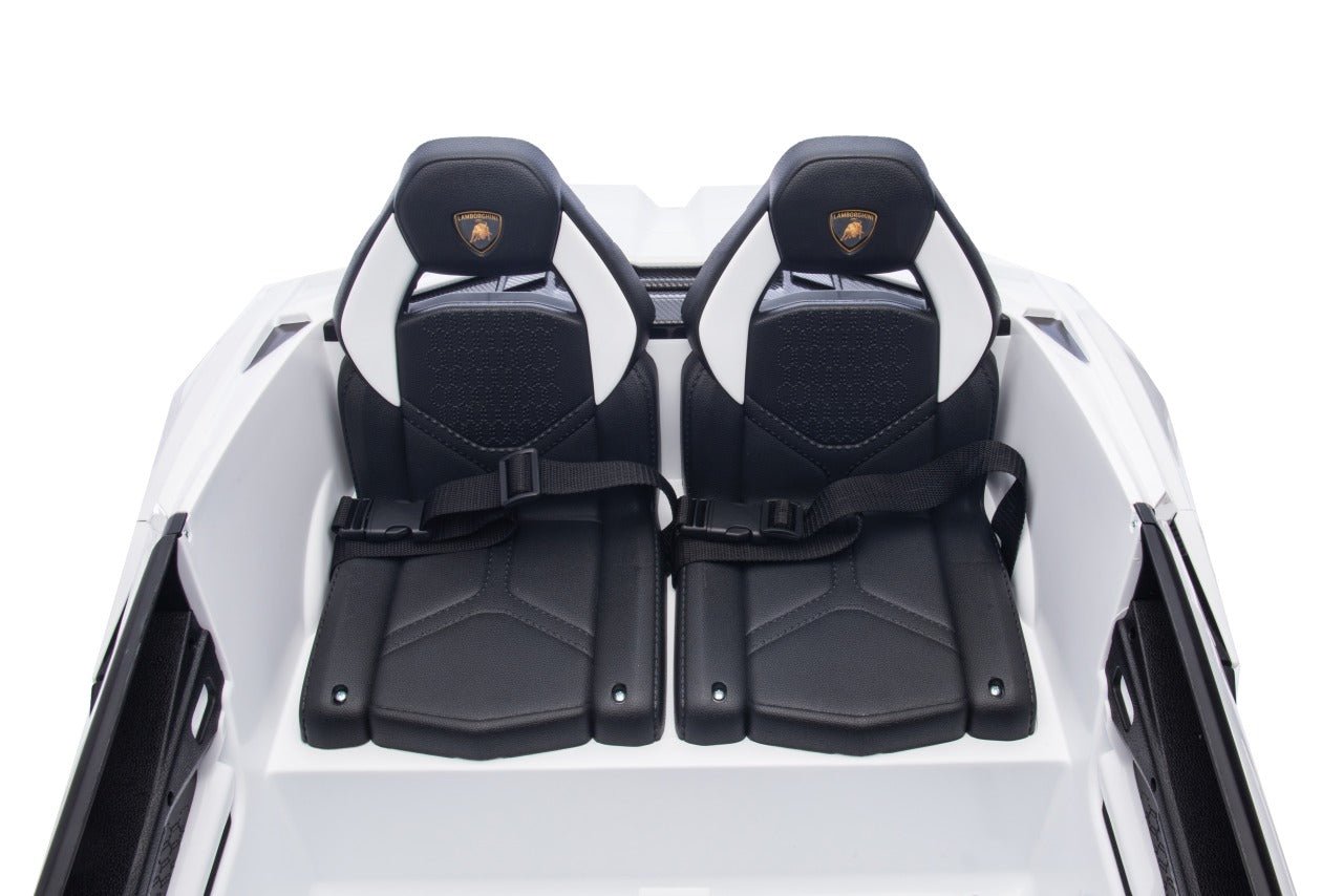 Pojazd Lamborghini Revuelto XL STRONG Biały - www.zabawki - sensoryczne.pl