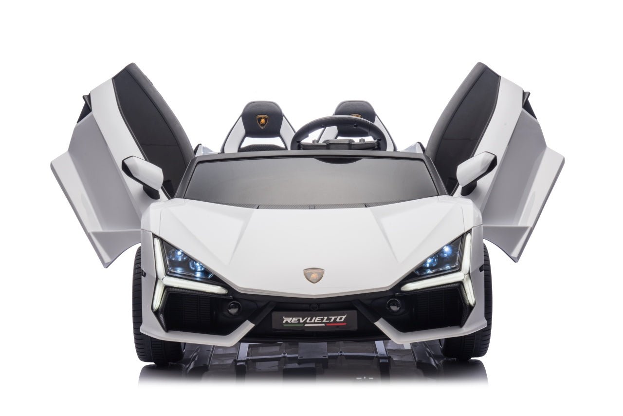 Pojazd Lamborghini Revuelto XL STRONG Biały - www.zabawki - sensoryczne.pl