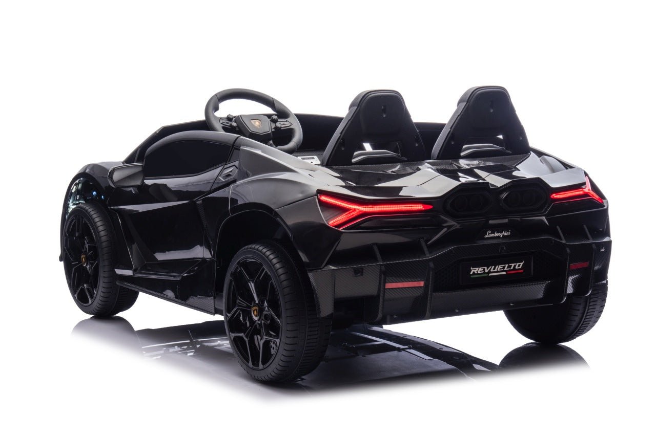Pojazd Lamborghini Revuelto XL STRONG Czarny - www.zabawki - sensoryczne.pl