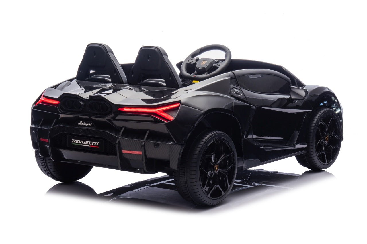 Pojazd Lamborghini Revuelto XL STRONG Czarny - www.zabawki - sensoryczne.pl