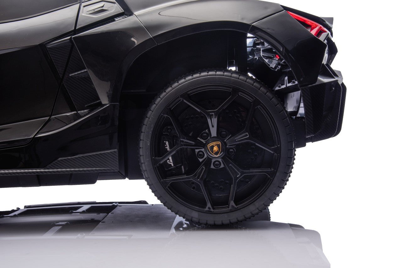 Pojazd Lamborghini Revuelto XL STRONG Czarny - www.zabawki - sensoryczne.pl