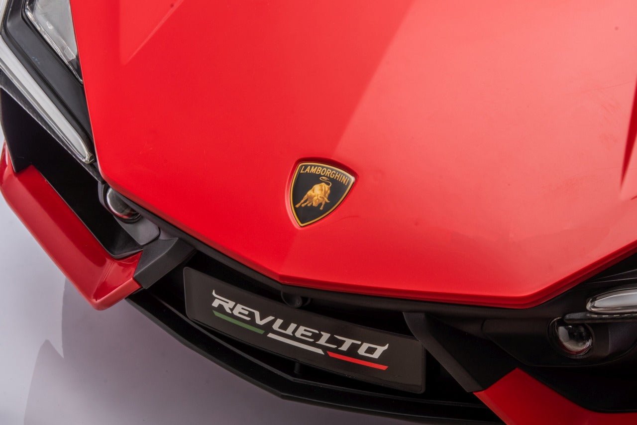 Pojazd Lamborghini Revuelto XL STRONG Czerwony - www.zabawki - sensoryczne.pl