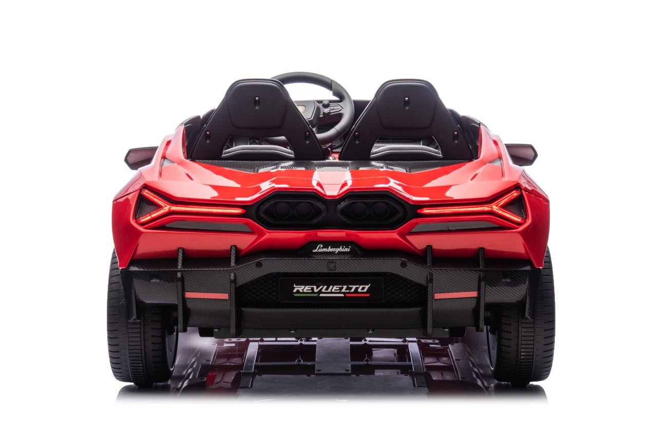 Pojazd Lamborghini Revuelto XL STRONG Czerwony - www.zabawki - sensoryczne.pl