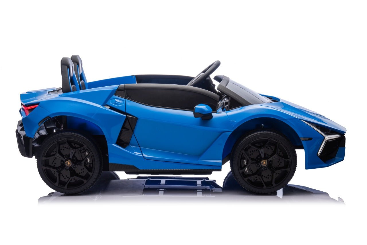 Pojazd Lamborghini Revuelto XL STRONG Niebieski - www.zabawki - sensoryczne.pl