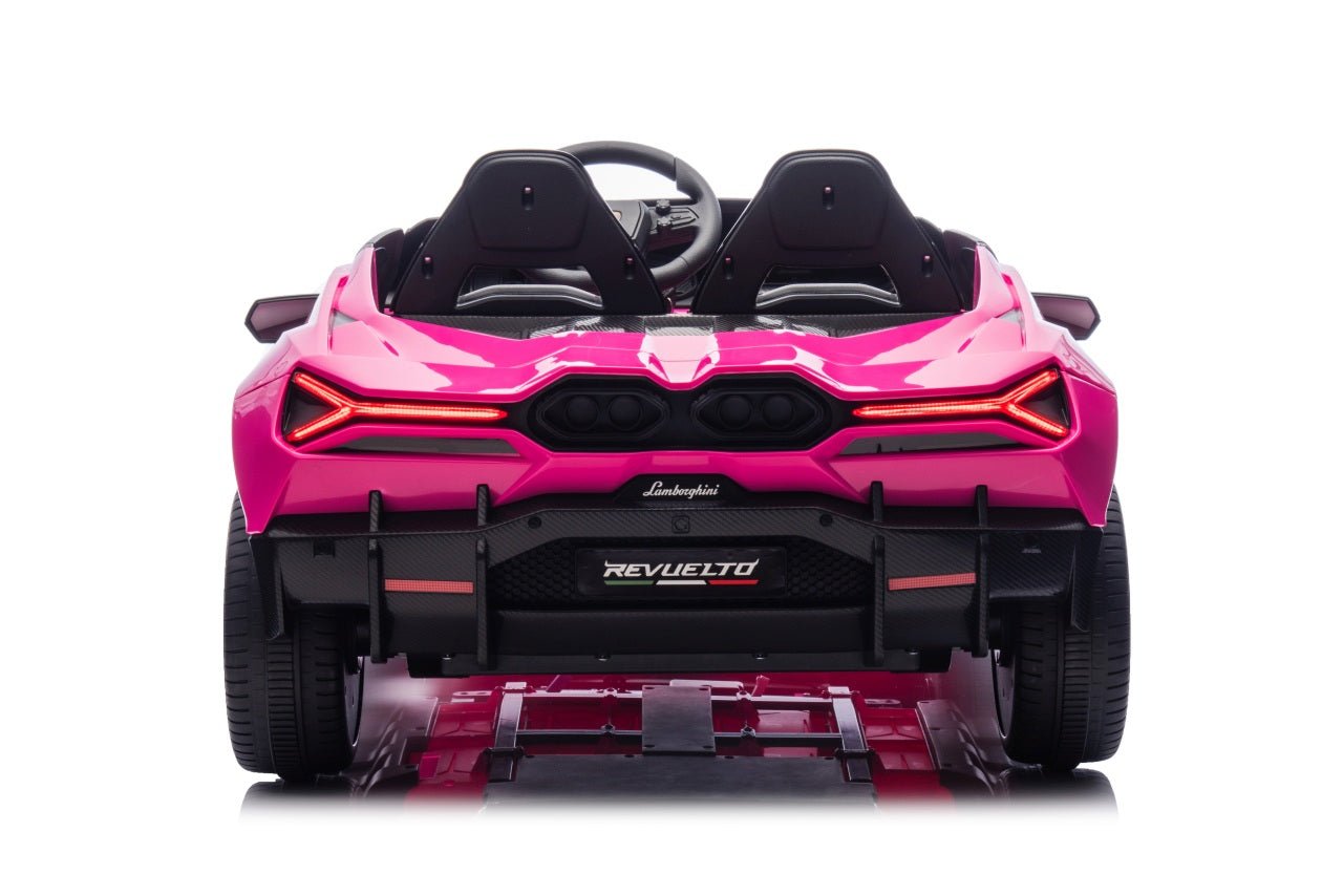 Pojazd Lamborghini Revuelto XL STRONG Różowy - www.zabawki - sensoryczne.pl
