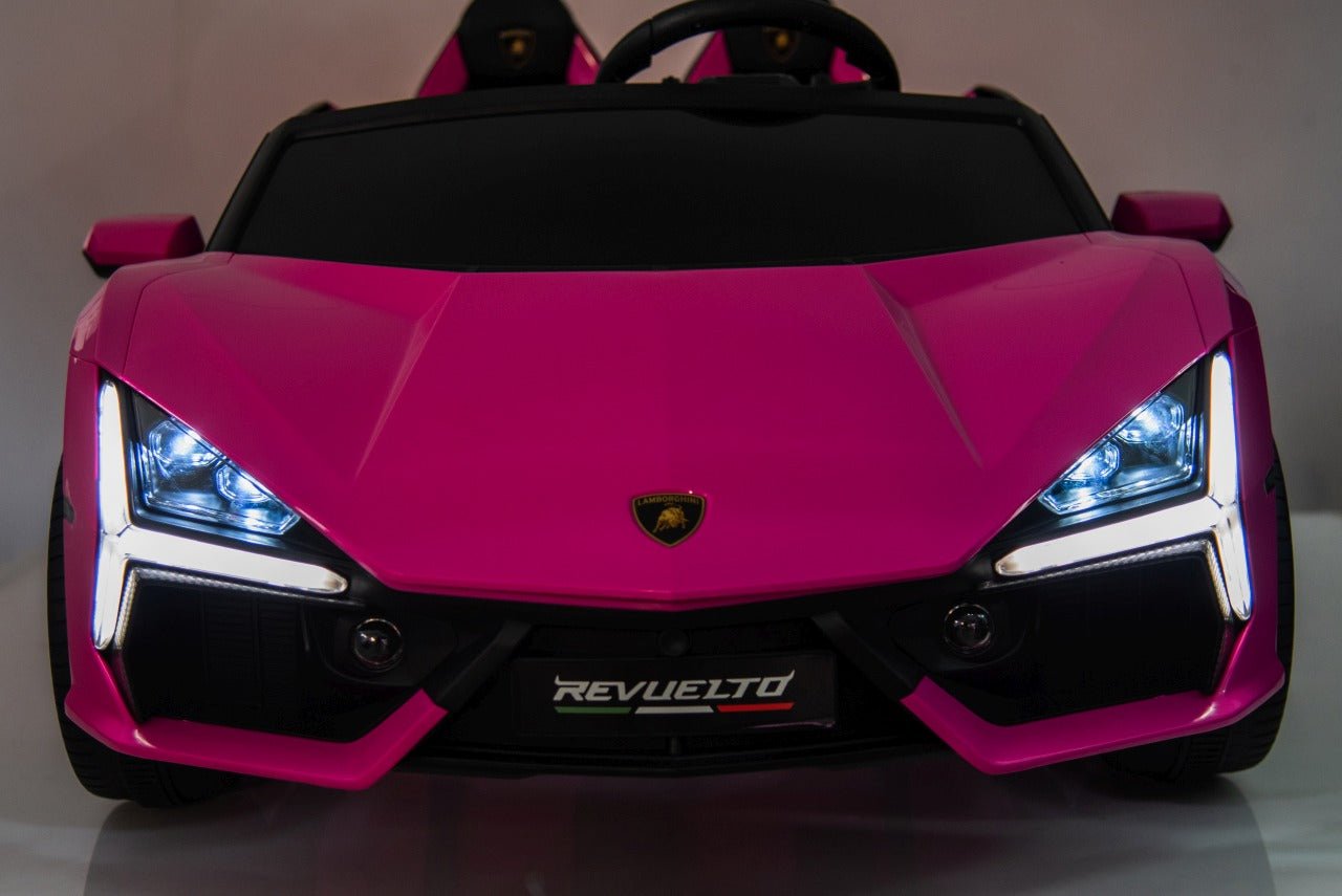 Pojazd Lamborghini Revuelto XL STRONG Różowy - www.zabawki - sensoryczne.pl