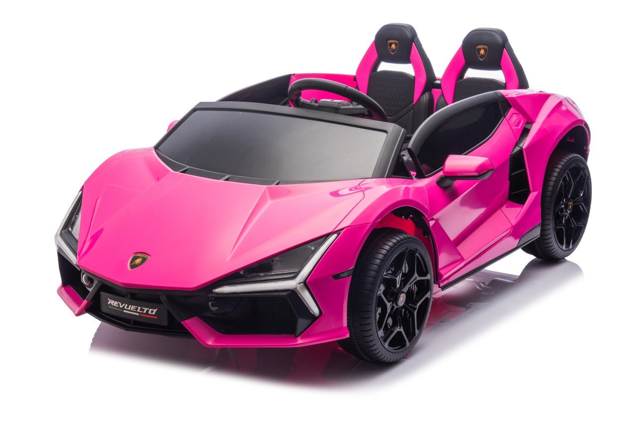 Pojazd Lamborghini Revuelto XL STRONG Różowy - www.zabawki - sensoryczne.pl