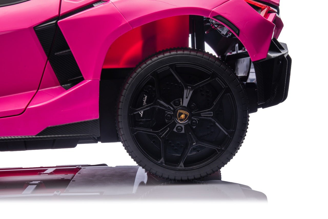 Pojazd Lamborghini Revuelto XL STRONG Różowy - www.zabawki - sensoryczne.pl