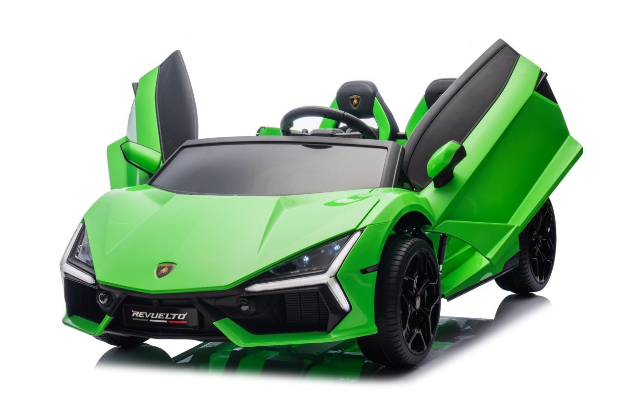 Pojazd Lamborghini Revuelto XL STRONG Zielony - www.zabawki - sensoryczne.pl