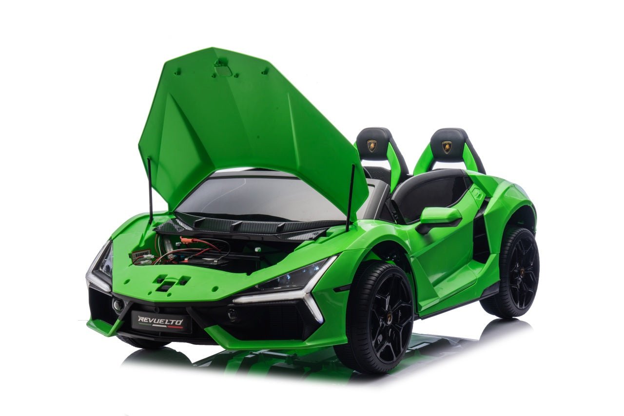 Pojazd Lamborghini Revuelto XL STRONG Zielony - www.zabawki - sensoryczne.pl