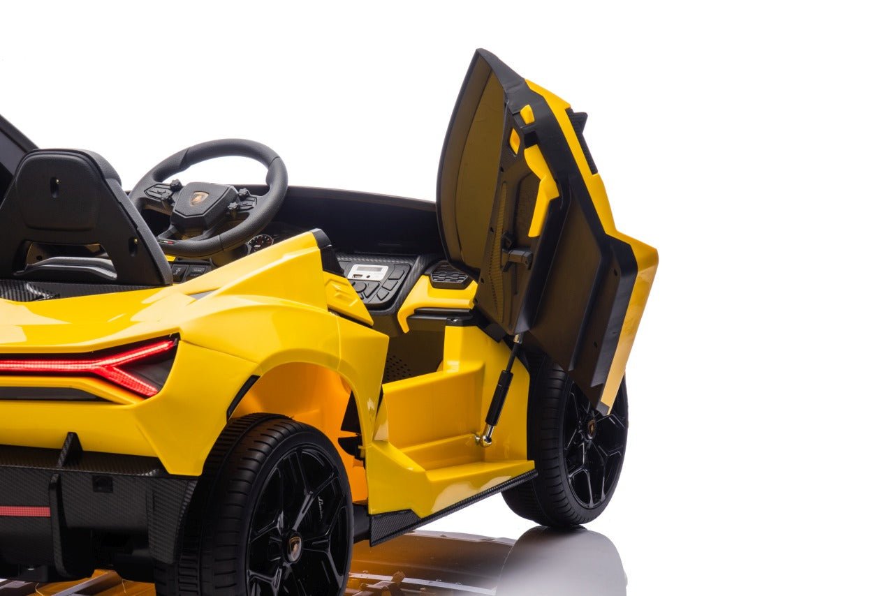 Pojazd Lamborghini Revuelto XL STRONG Żółty - www.zabawki - sensoryczne.pl