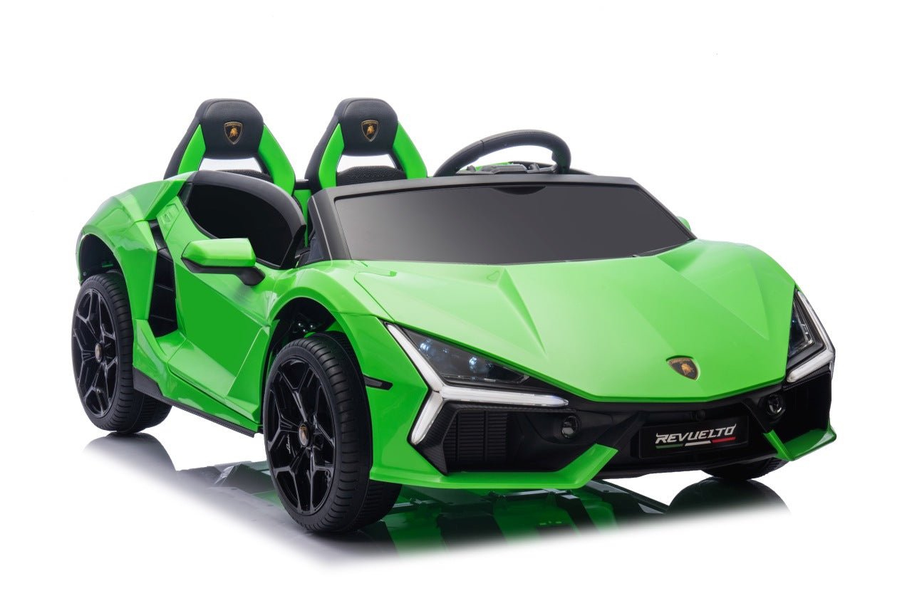 Pojazd Lamborghini Revuelto XL Zielony - www.zabawki - sensoryczne.pl