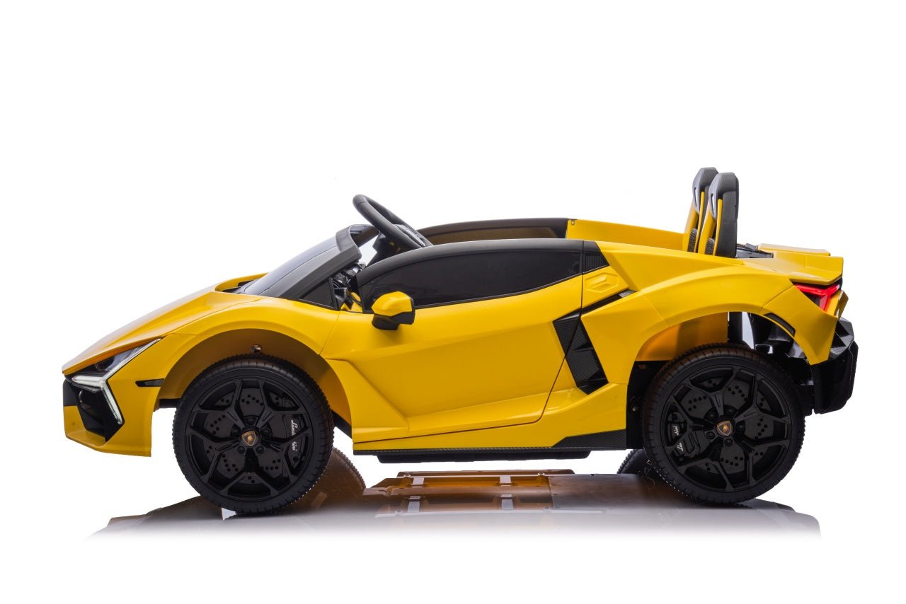 Pojazd Lamborghini Revuelto XL Żółty - www.zabawki - sensoryczne.pl