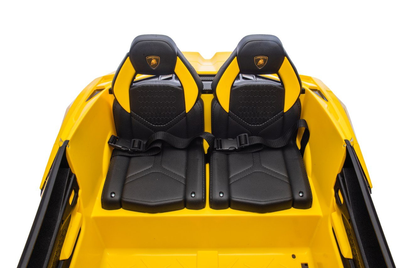 Pojazd Lamborghini Revuelto XL Żółty - www.zabawki - sensoryczne.pl