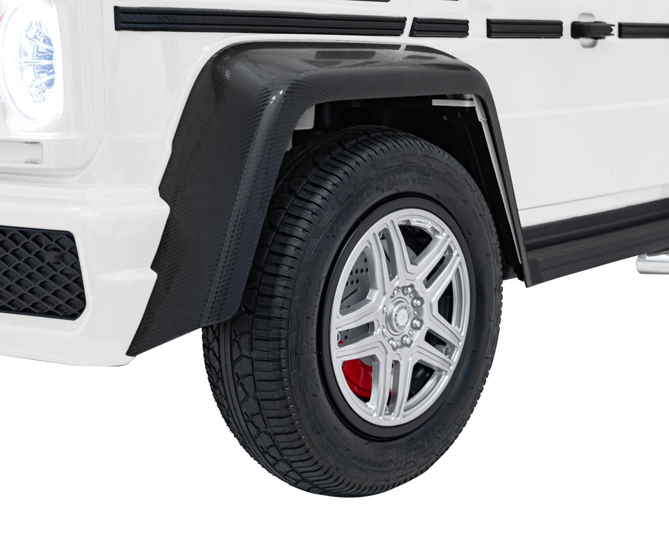 Pojazd Mercedes Benz MAYBACH G650 Biały - www.zabawki - sensoryczne.pl