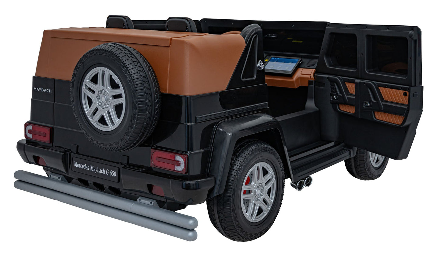 Pojazd Mercedes Benz MAYBACH G650 Czarny - www.zabawki - sensoryczne.pl
