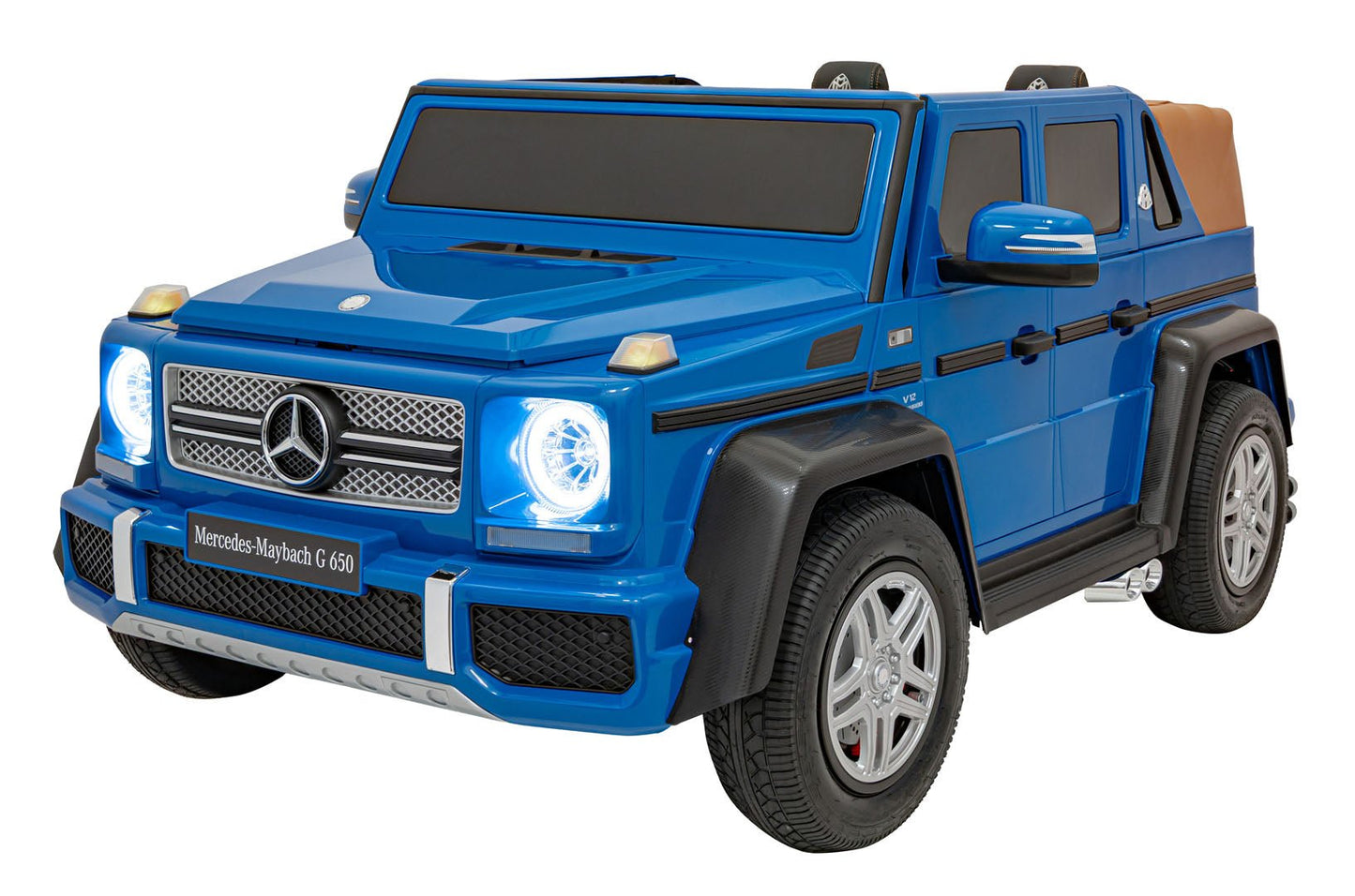 Pojazd Mercedes Benz MAYBACH G650 Niebieski - www.zabawki - sensoryczne.pl