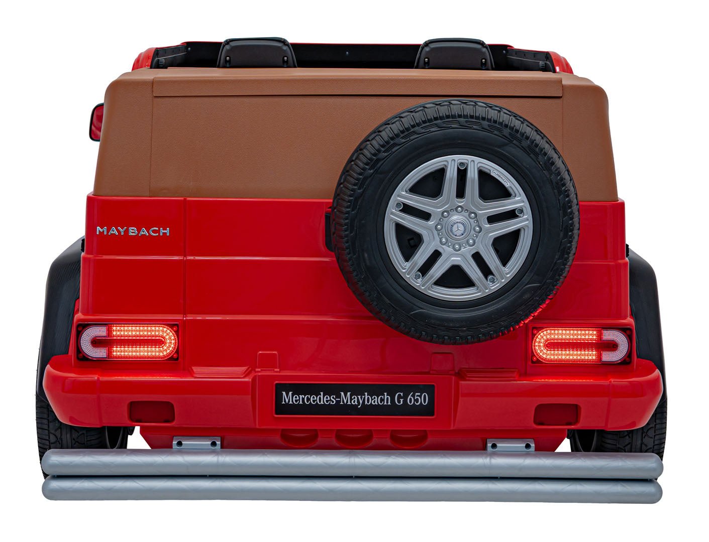 Pojazd Mercedes Benz MAYBACH G650 STRONG Czerwony - www.zabawki - sensoryczne.pl