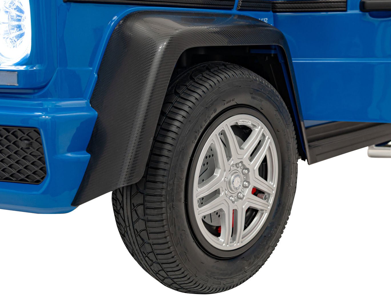 Pojazd Mercedes Benz MAYBACH G650 STRONG Niebieski - www.zabawki - sensoryczne.pl
