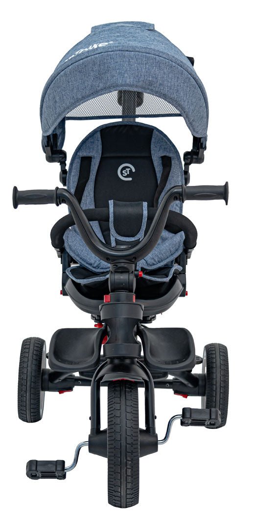Rowerek Trzykołowy RIDER Niebieski SPORTRIKE - www.zabawki - sensoryczne.pl
