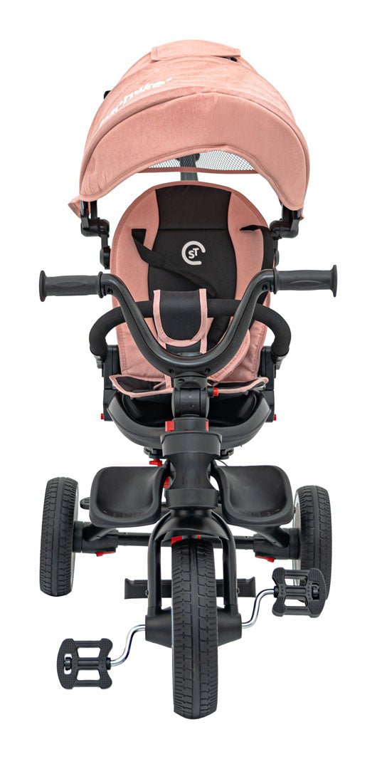 Rowerek Trzykołowy RIDER Różowy SPORTRIKE - www.zabawki - sensoryczne.pl