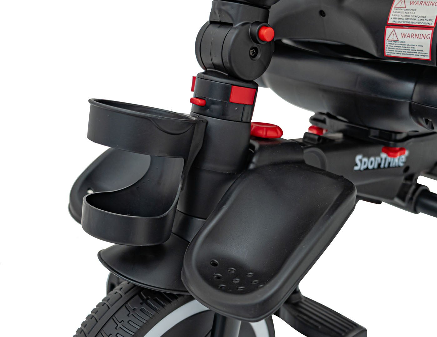 Rowerek Trzykołowy RIDER Różowy SPORTRIKE - www.zabawki - sensoryczne.pl