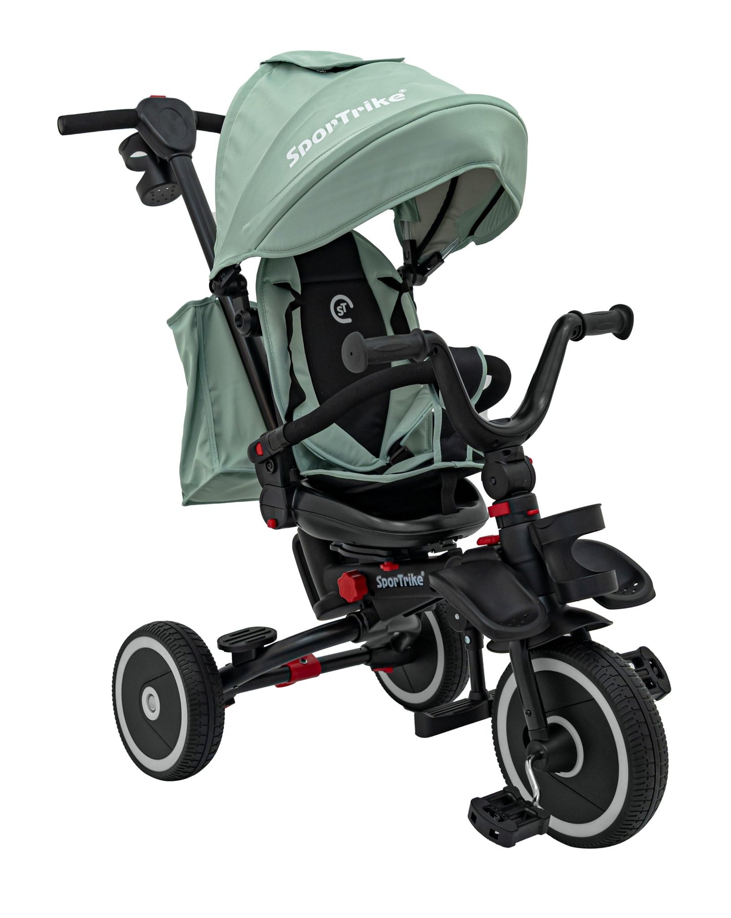 Rowerek Trzykołowy RIDER Zielony SPORTRIKE - www.zabawki - sensoryczne.pl