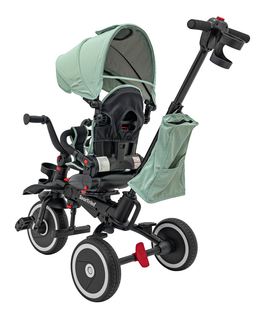 Rowerek Trzykołowy RIDER Zielony SPORTRIKE - www.zabawki - sensoryczne.pl