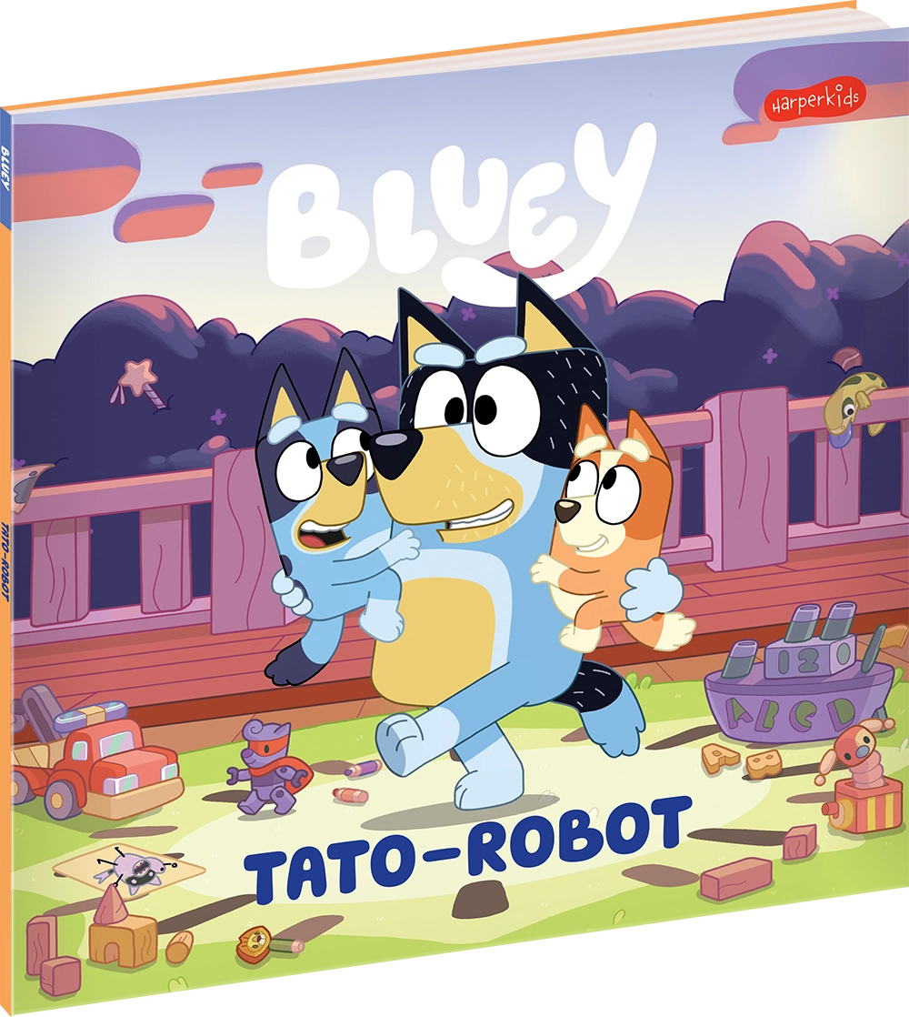 Bluey. Tato-robot. Moja czytanka