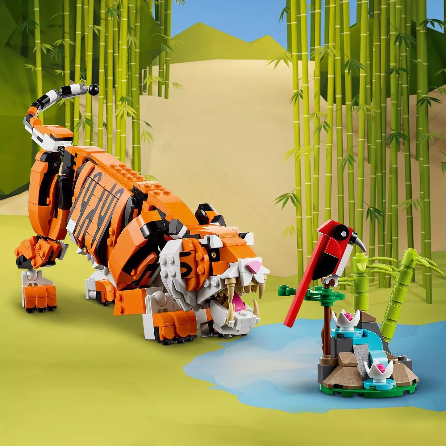 LEGO Creator 3 w 1 Majestatyczny tygrys 31129