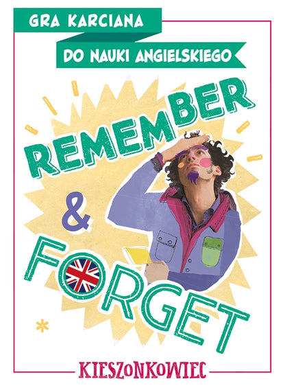 Remember and Forget. Gra karciana do nauki angielskiego. Kieszonkowiec
