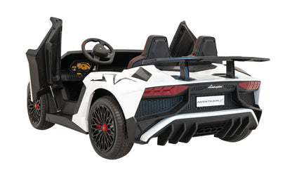 Pojazd Lamborghini Aventador SV Biały