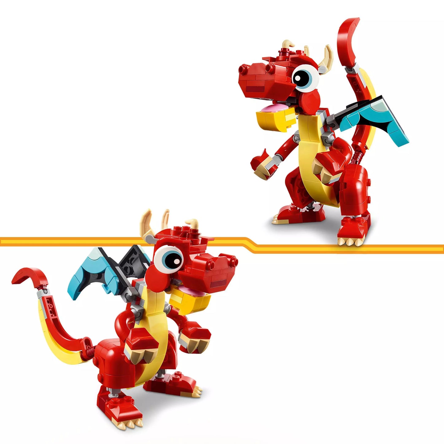 LEGO Creator 3 w 1 Czerwony smok 31145