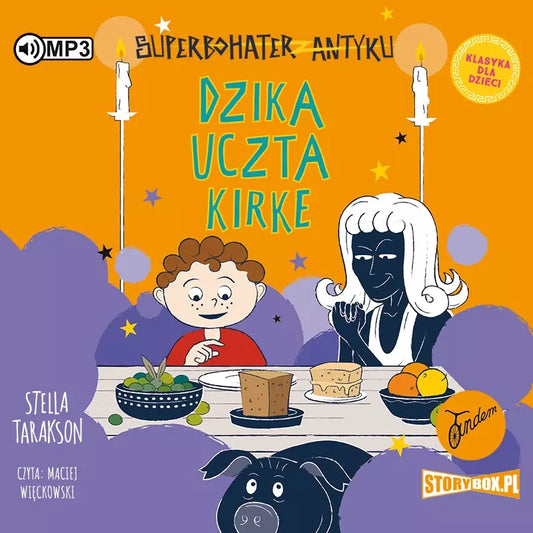 Superbohater z antyku. Tom 7. Dzika uczta Kirke. Audiobook