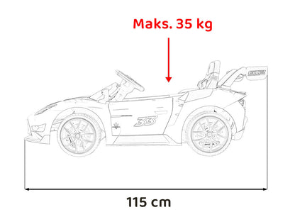 Pojazd Maserati MC20 GT2 Biały