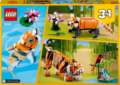 LEGO Creator 3 w 1 Majestatyczny tygrys 31129