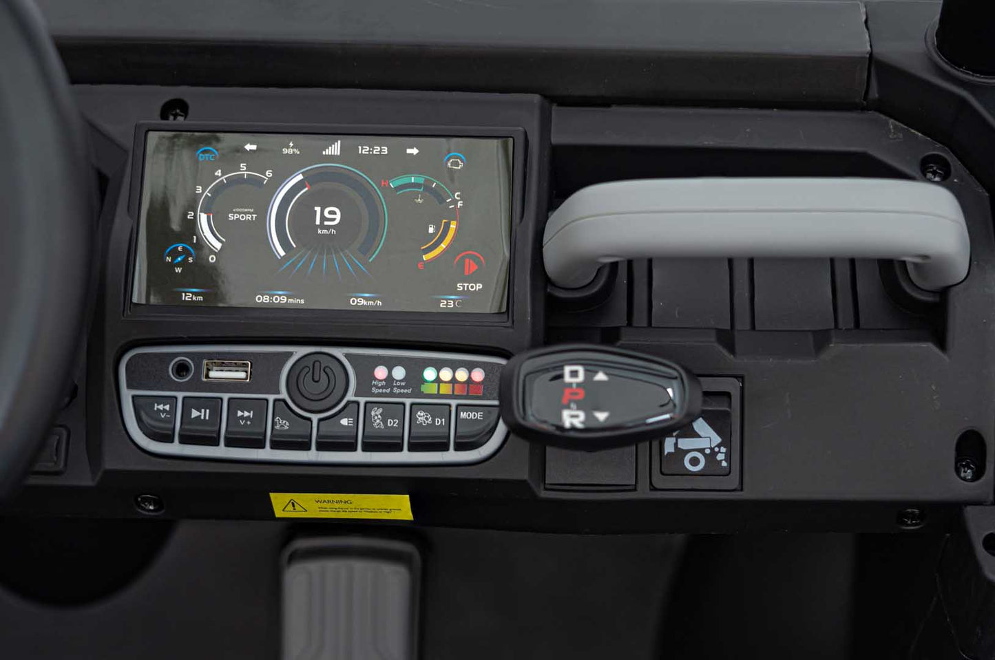 Pojazd Farmer Truck Speed 900 Czarny
