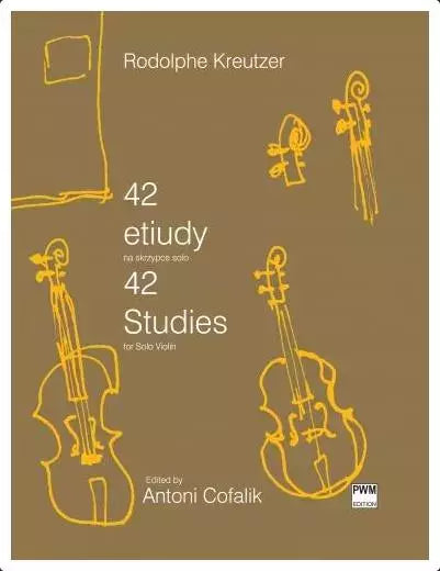 42 etiudy na skrzypce solo