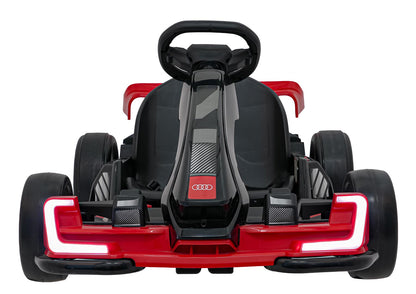 Pojazd Gokart Audi z Funkcją Driftu Czerwony