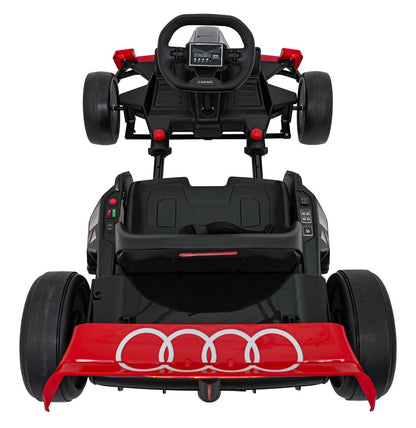 Pojazd Gokart Audi z Funkcją Driftu Czerwony