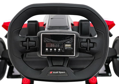 Pojazd Gokart Audi z Funkcją Driftu Czerwony