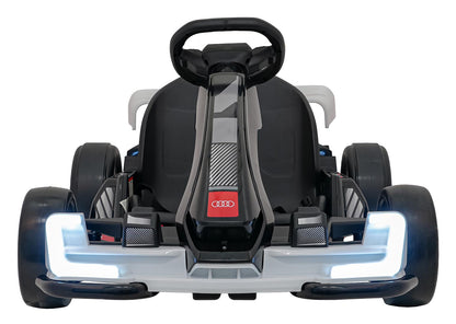 Pojazd Gokart Audi z Funkcją Driftu Biały