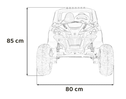 Pojazd Buggy UTV-MX 2000N Czerwony