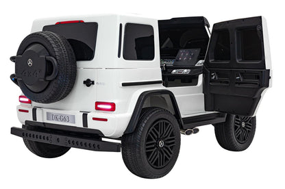 Pojazd Mercedes Benz G63 AMG XXL STRONG MP4 Biały