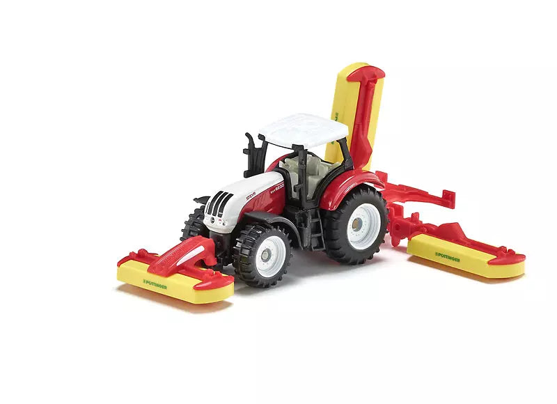 Traktor Steyr z kosiarką