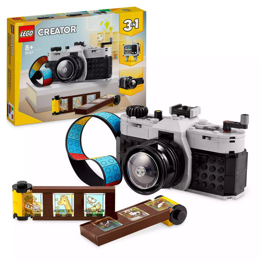 LEGO Creator 3 w 1 Aparat w stylu retro 31147